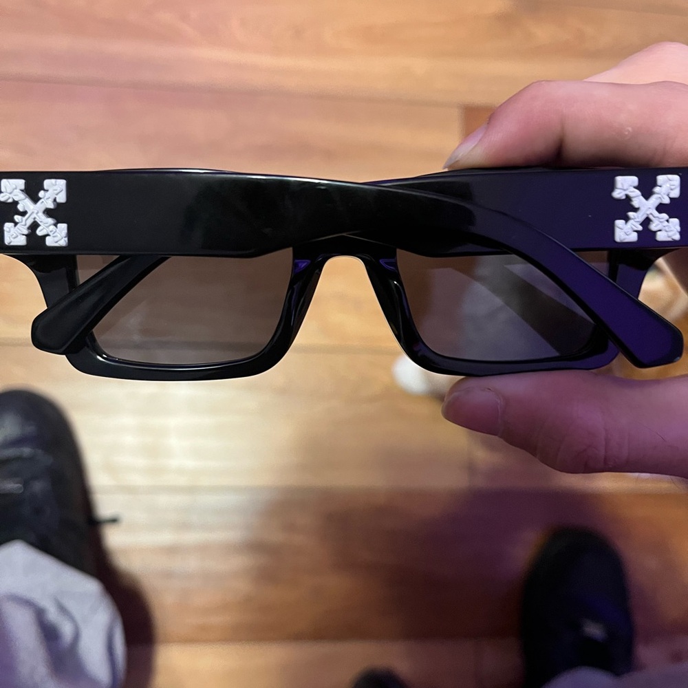 Off-White Silverstone Arrow Square Sunglasses - image 2